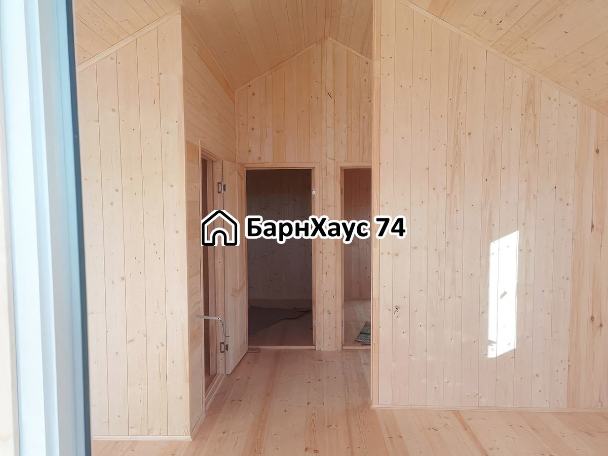 Дом 6×8 с террасой, Увильды — построенный объект Барнхаус74 — фото 6